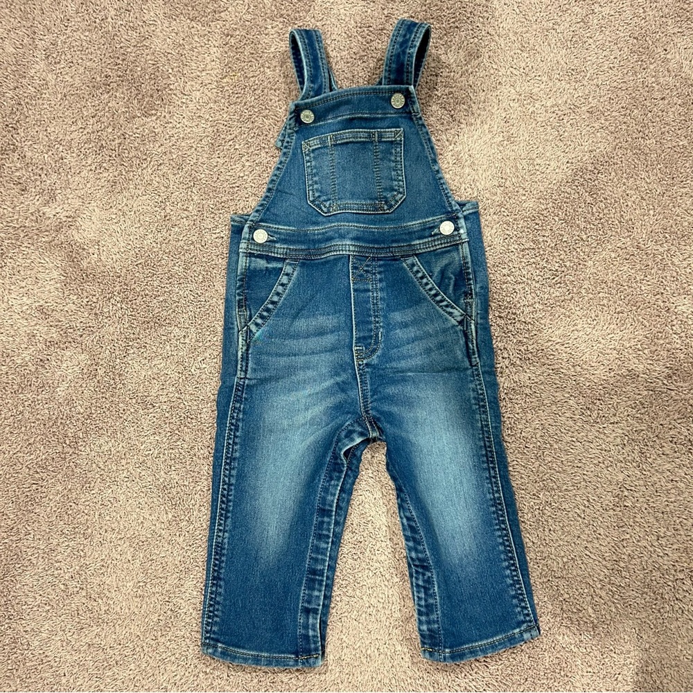 Baby GAP Blue Jean Overalls 12-18 months
